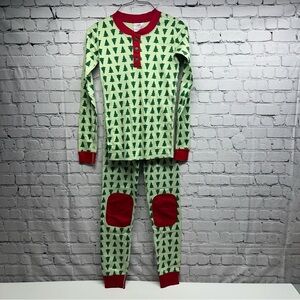 Hanna Andersson Christmas tree Kids Pajamas size 150cm US 12 NWOT